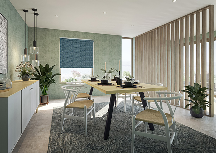 Kindling, Peacock - Twist&Fit Roller Blind - Image 7